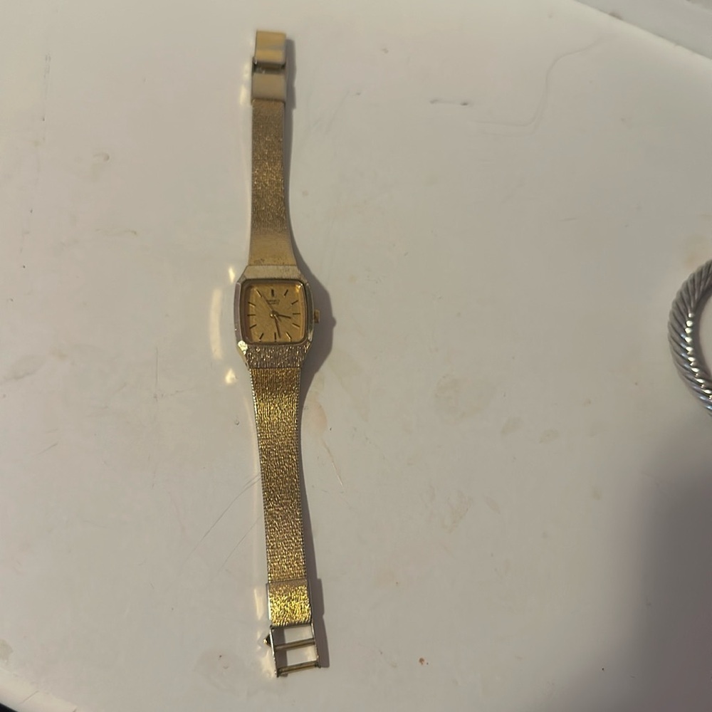 Gold watch